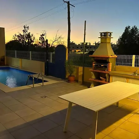 Seaview With Private Pool In Villa Moncarapacho